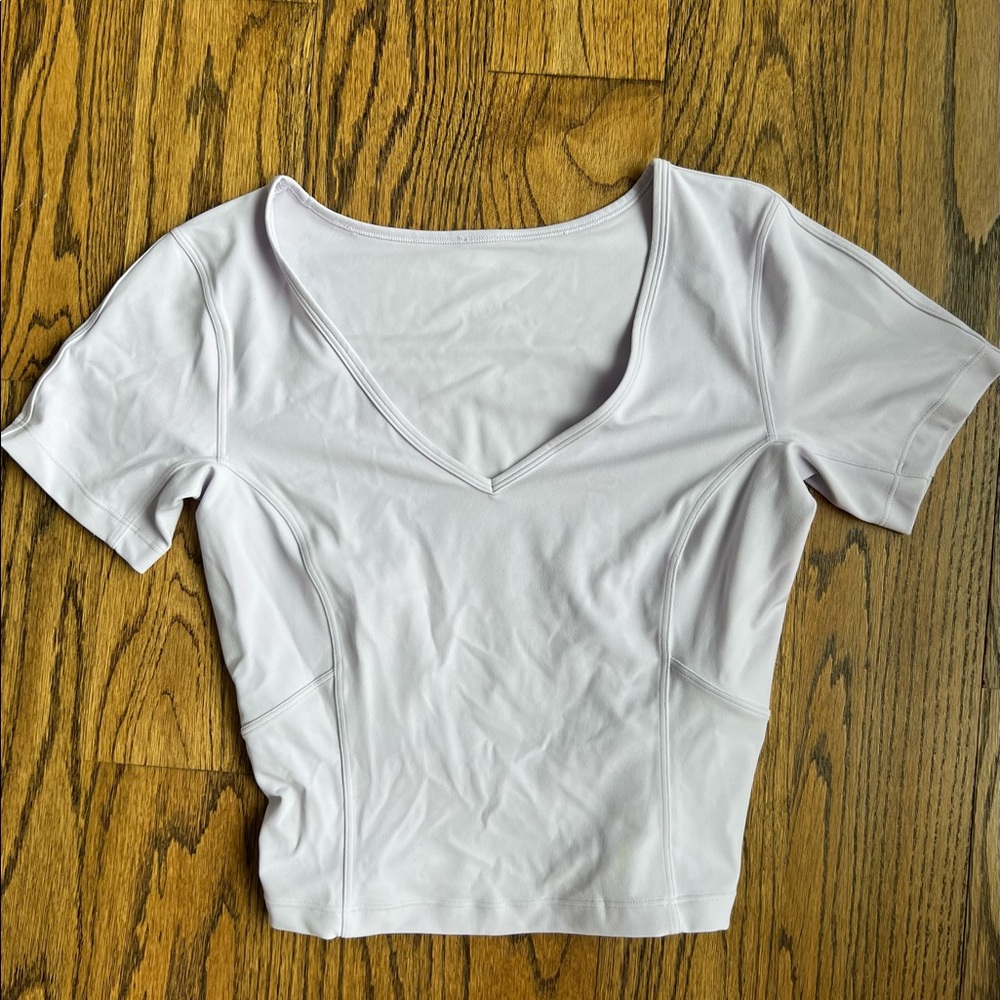 lululemon align tshirt chrome